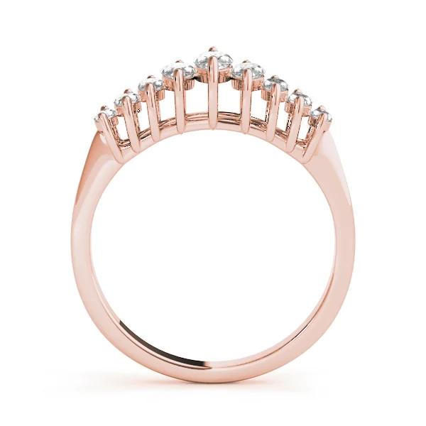 Fancy Shape Marquise Wedding Bands - Image 6
