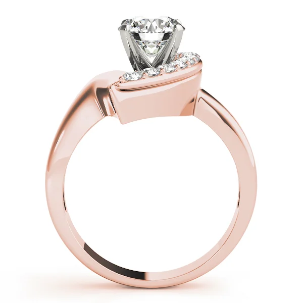 Single Row Prong Set Engagement Ring - Image 6