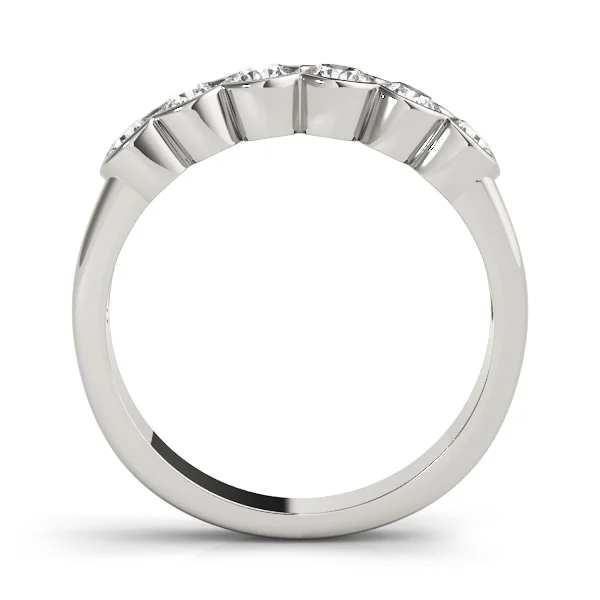 Bezel Set Wedding Band - Image 2