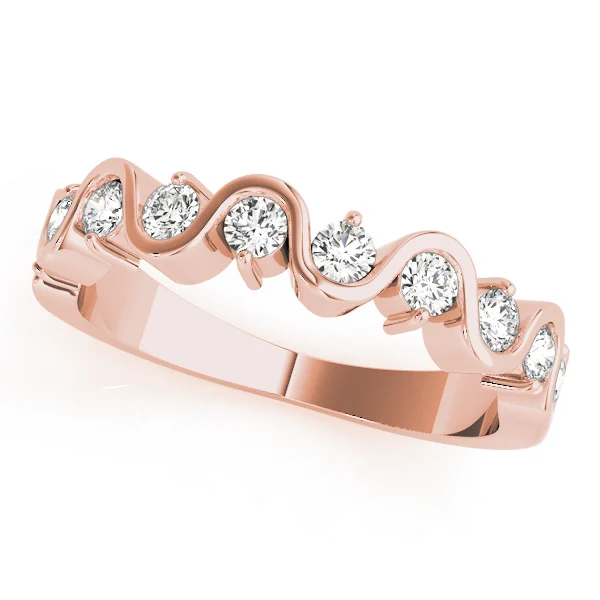 S-Shape Wedding Band - Image 5