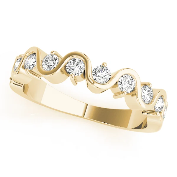 S-Shape Wedding Band - Image 3