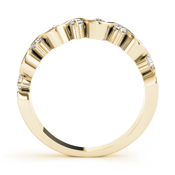S-Shape Wedding Band - Image 4