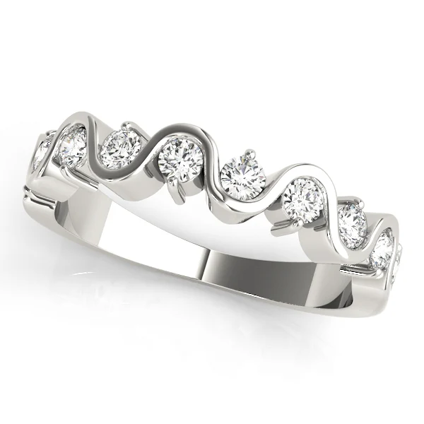 S-Shape Wedding Band