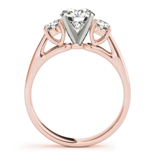 ENGAGEMENT RINGS 3 STONE ROUND - Image 10