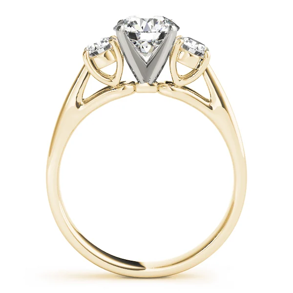 ENGAGEMENT RINGS 3 STONE ROUND - Image 6