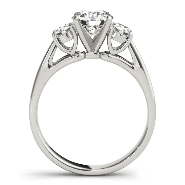 ENGAGEMENT RINGS 3 STONE ROUND - Image 2