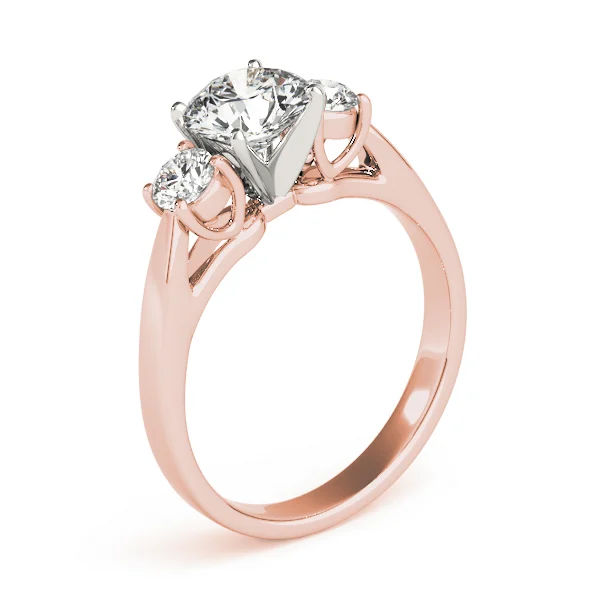 ENGAGEMENT RINGS 3 STONE ROUND - Image 12