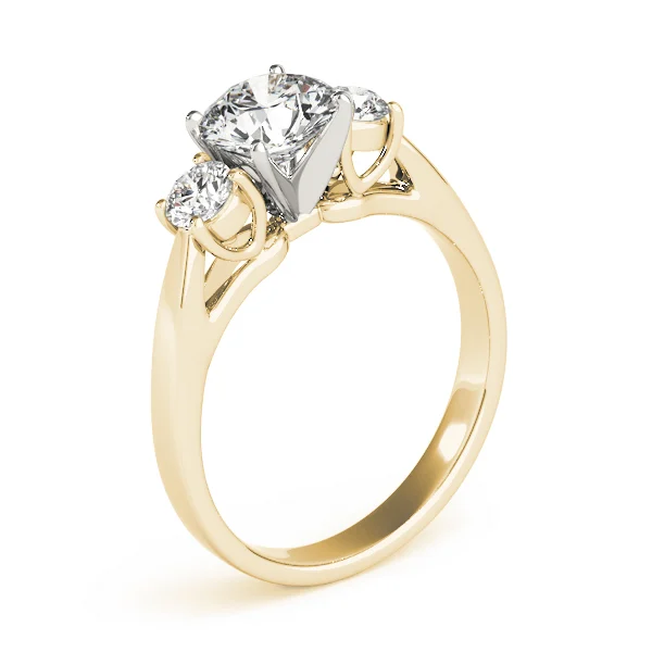 ENGAGEMENT RINGS 3 STONE ROUND - Image 8
