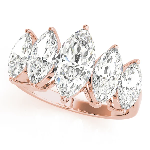 WEDDING BANDS FANCY SHAPE MARQUISE - Image 5