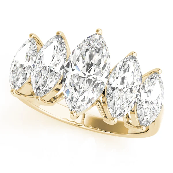 WEDDING BANDS FANCY SHAPE MARQUISE - Image 3