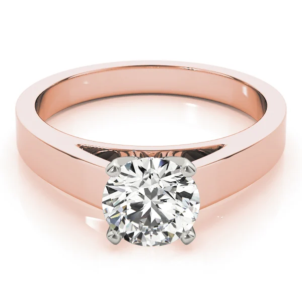 Solitaire Cathedral Engagement Ring - Image 11