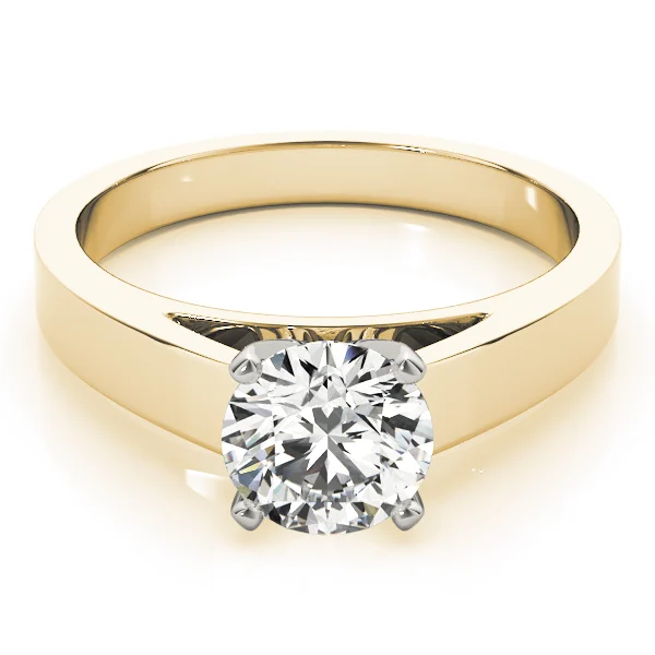 Solitaire Cathedral Engagement Ring - Image 7