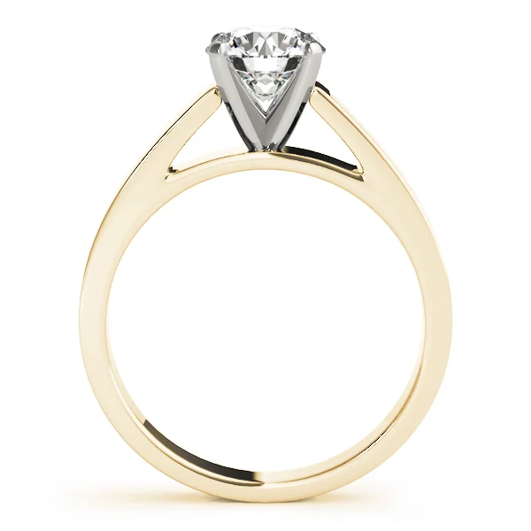 Solitaire Cathedral Engagement Ring - Image 6