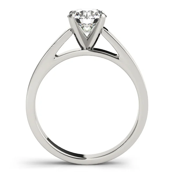 Solitaire Cathedral Engagement Ring - Image 2