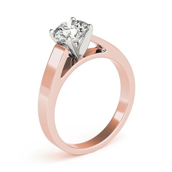Solitaire Cathedral Engagement Ring - Image 12