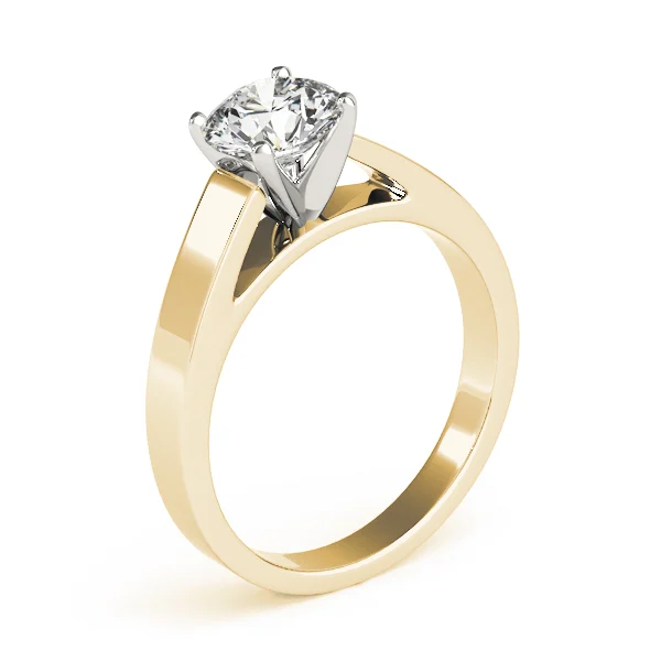 Solitaire Cathedral Engagement Ring - Image 8