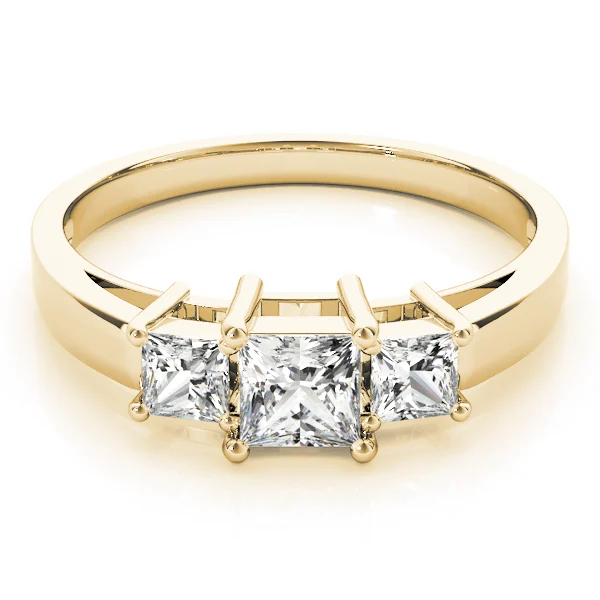 ENGAGEMENT RINGS 3 STONE PRINCESS - Image 7