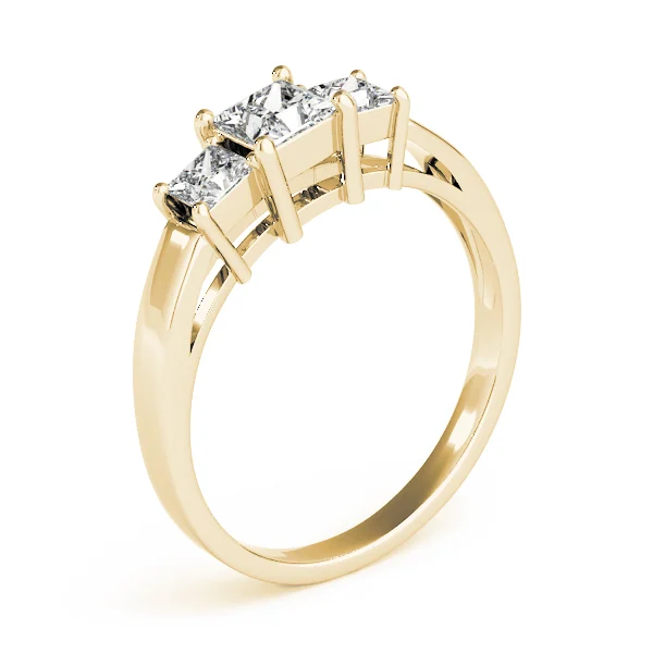 ENGAGEMENT RINGS 3 STONE PRINCESS - Image 8