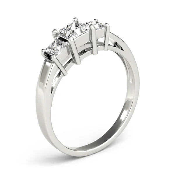 ENGAGEMENT RINGS 3 STONE PRINCESS - Image 4