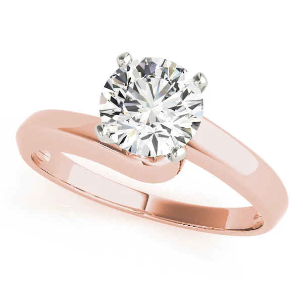 Bypass Solitaire Engagement Ring - Image 9