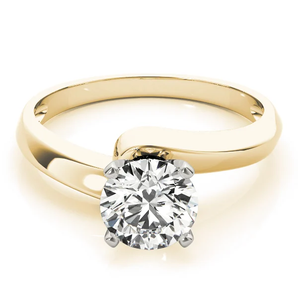 Bypass Solitaire Engagement Ring - Image 7