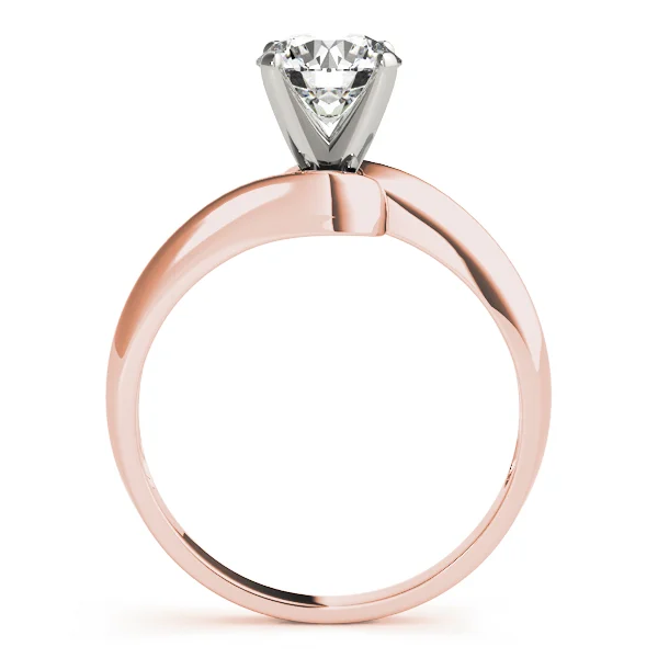 Bypass Solitaire Engagement Ring - Image 10