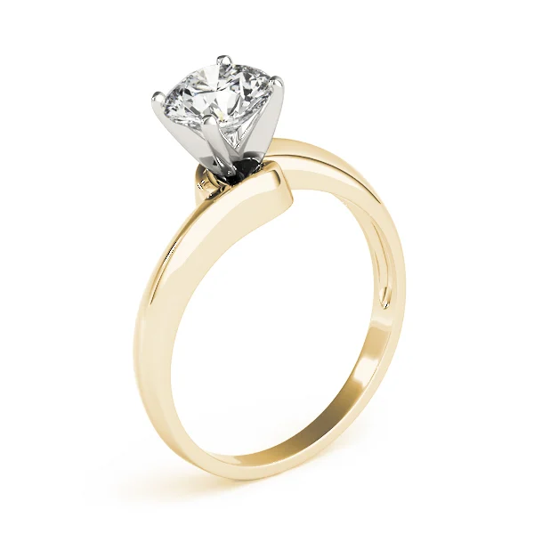 Bypass Solitaire Engagement Ring - Image 8