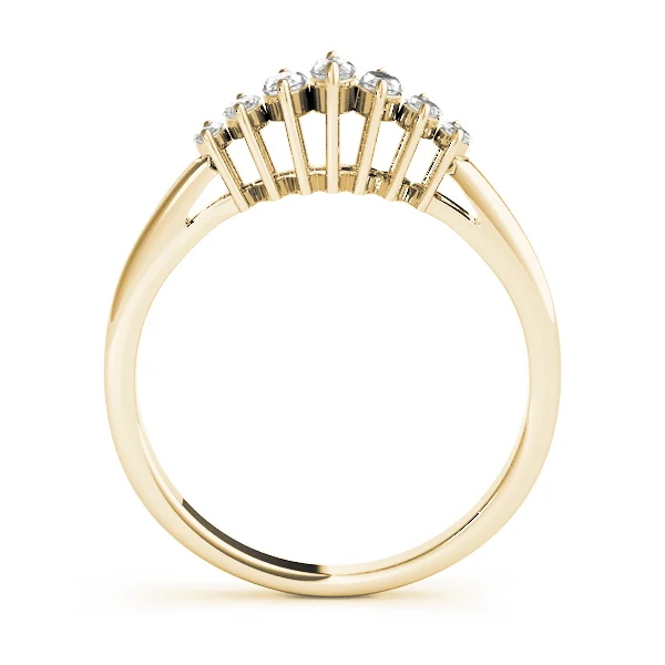 Fancy Shape Marquise Wedding Bands - Image 4