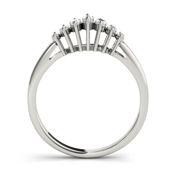 Fancy Shape Marquise Wedding Bands - Image 2