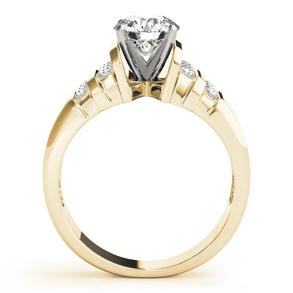 Multirow Bar Set Engagement Rings - Image 6