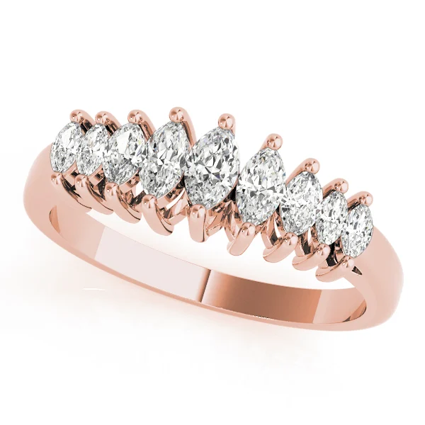WEDDING BANDS FANCY SHAPE MARQUISE - Image 5
