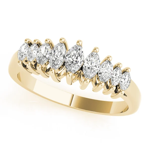 WEDDING BANDS FANCY SHAPE MARQUISE - Image 3