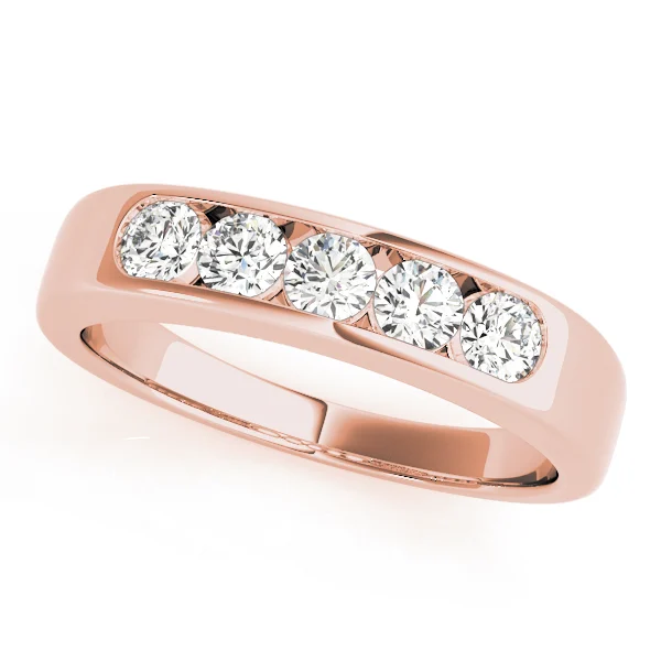 Channel Set Wedding Bands - Image 5
