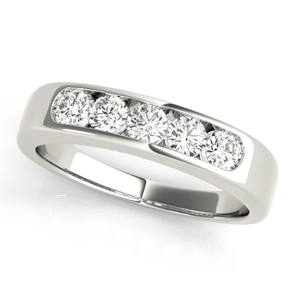 Channel Set Wedding Bands