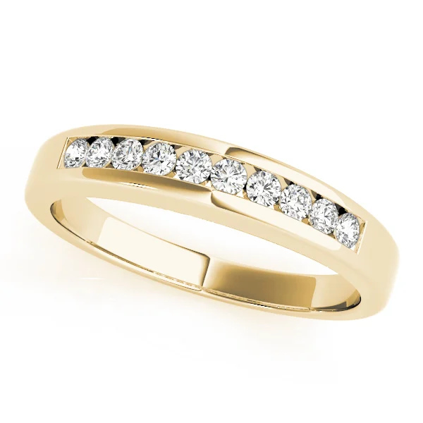 Channel Set Wedding Band - Image 3