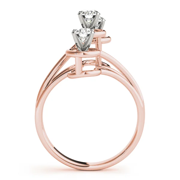 3-Stone Round Engagement Ring - Image 6