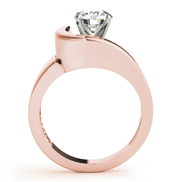 Bypass Solitaire Engagement Ring - Image 10