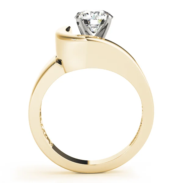 Bypass Solitaire Engagement Ring - Image 6