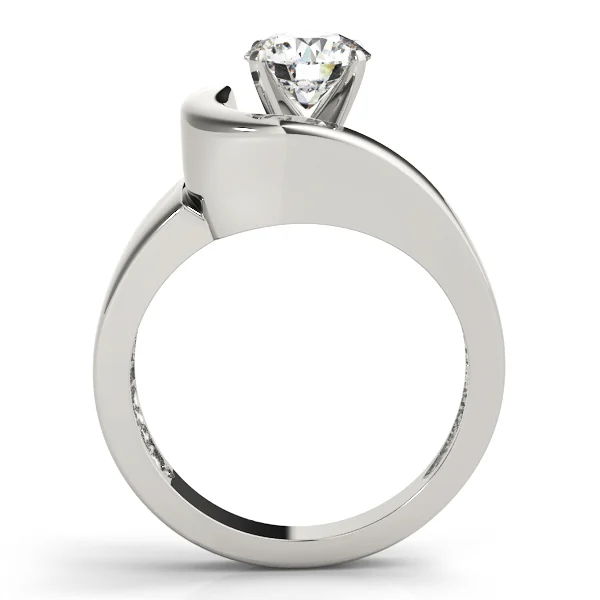 Bypass Solitaire Engagement Ring - Image 2