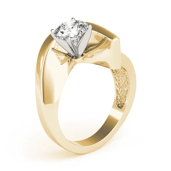 Bypass Solitaire Engagement Ring - Image 8