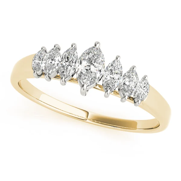 WEDDING BANDS FANCY SHAPE MARQUISE - Image 3