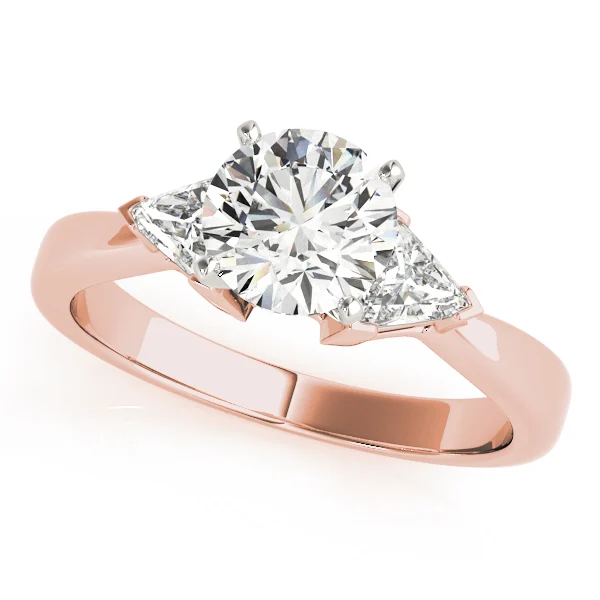 3-Stone Trillion Shape Engagement Ring - Image 9