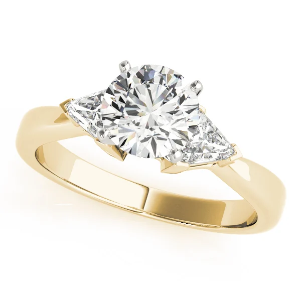 3-Stone Trillion Shape Engagement Ring - Image 5