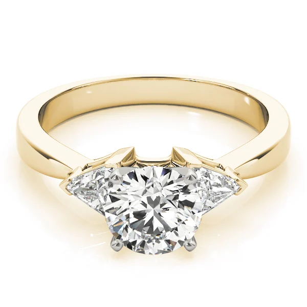 3-Stone Trillion Shape Engagement Ring - Image 7