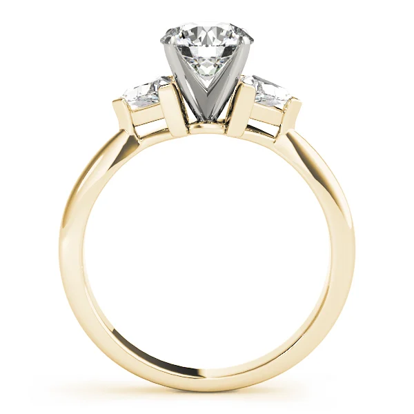 3-Stone Trillion Shape Engagement Ring - Image 6