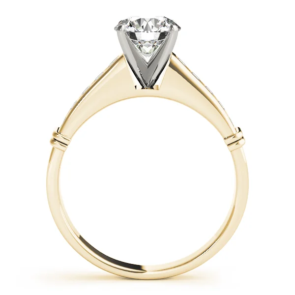 Channel Set Single Row Engagement Ring - Image 5