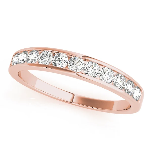 Channel Set Wedding Band - Image 5