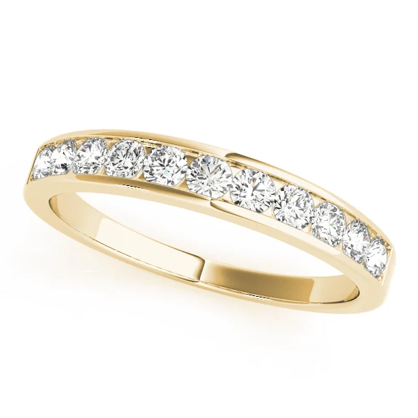 Channel Set Wedding Band - Image 3