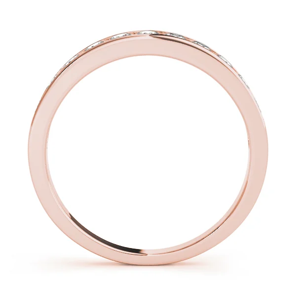 Channel Set Wedding Band - Image 6