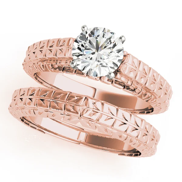 Vintage Filigree Solitaire Engagement Ring - Image 9